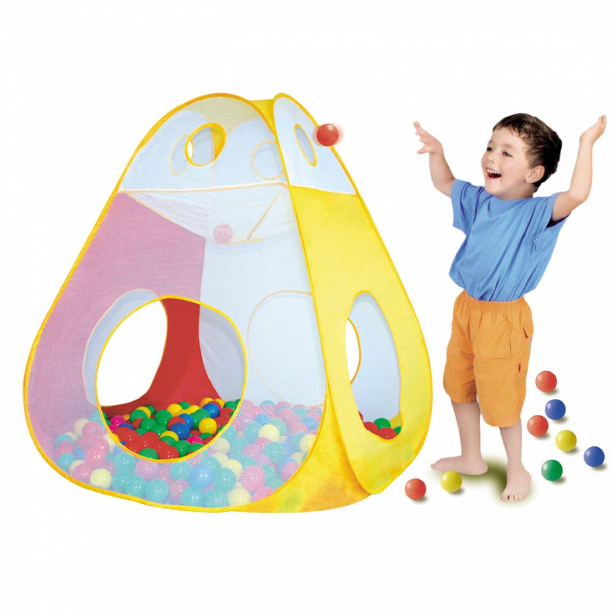  casa 100 bolas infantil 