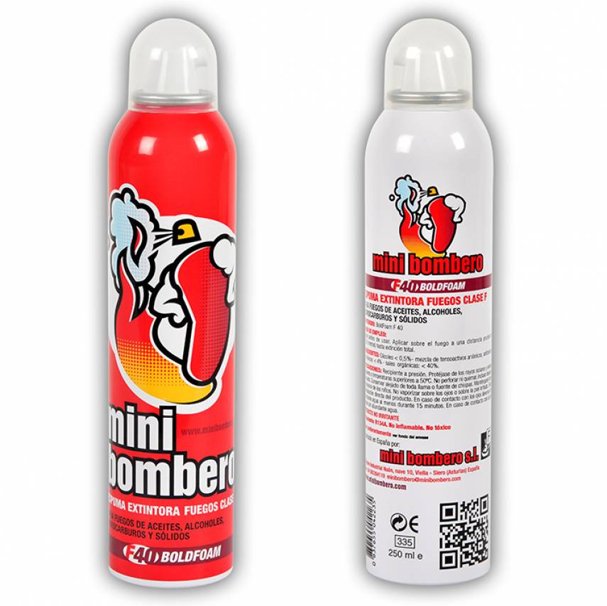  espuma extintora minibombero herramientas 